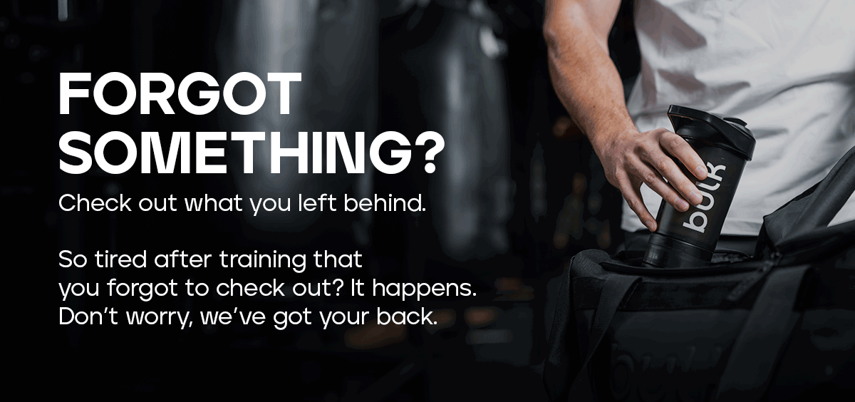 Forgetting something?