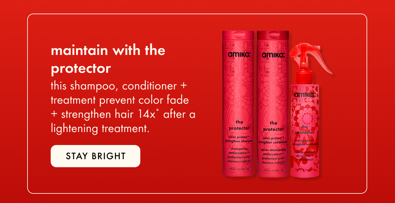 maintain color with the protector 