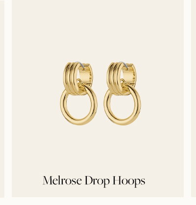Melrose Drop Hoops