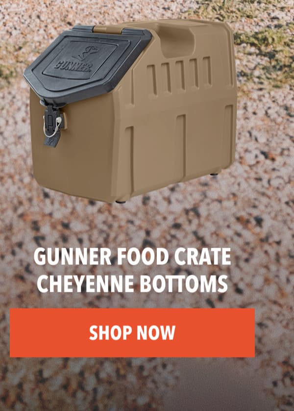 Gunner Food Crate Cheyenne Bottoms