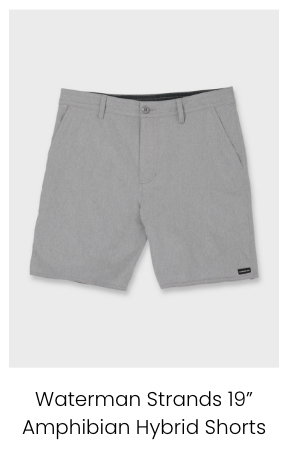 Waterman Strands 19" Amphibian Hybrid Shorts