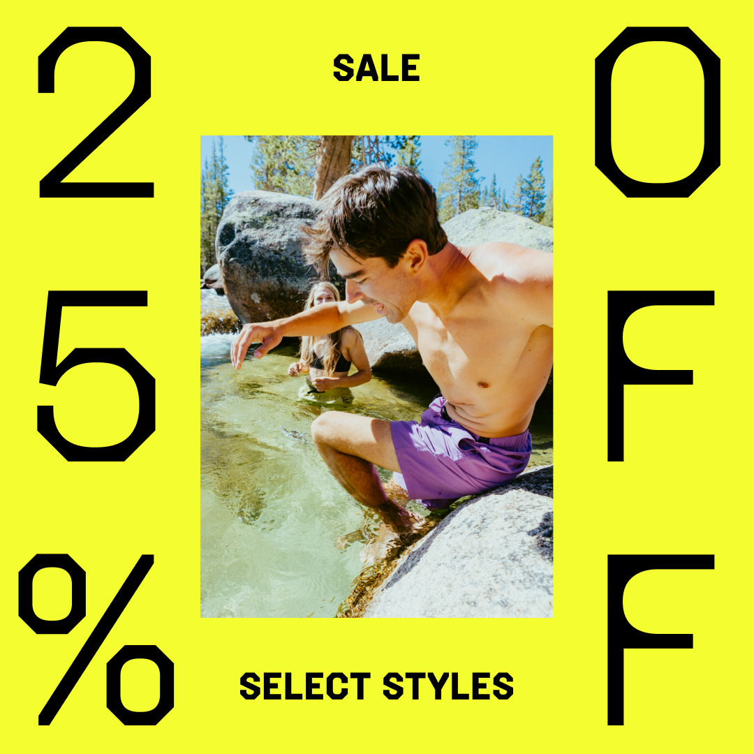 25% OFF Sale select styles.