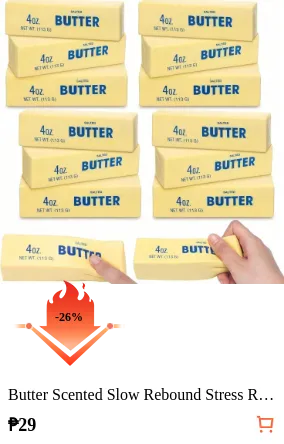 Butter Scented Slow Rebound Stress...