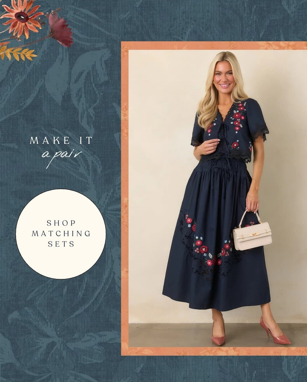 "make it a pair. shop matching sets."