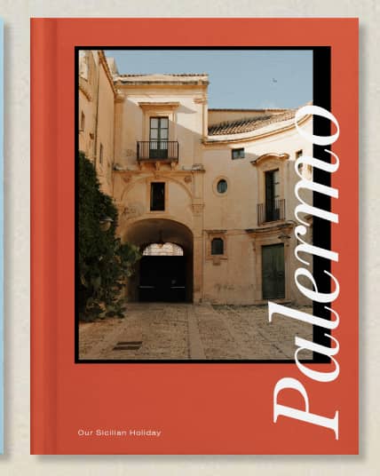 Photo wrapped hardcover