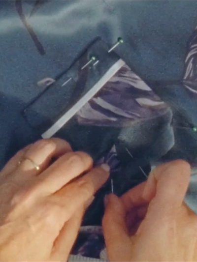Attention to detail: The Gown