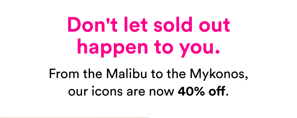 40% off sitewide