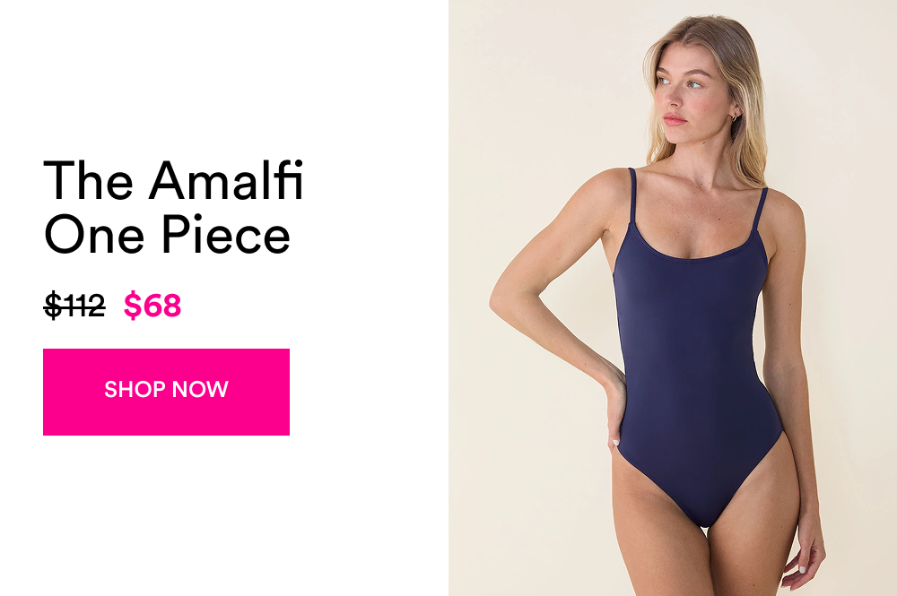 Amalfi Navy One Piece [SHOP NOW]