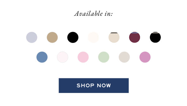 Image of swatches showing all the available colors - shop now
