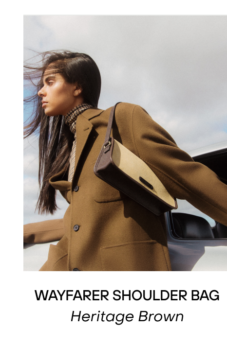Wayfarer Shoulder Bag Heritage Brown