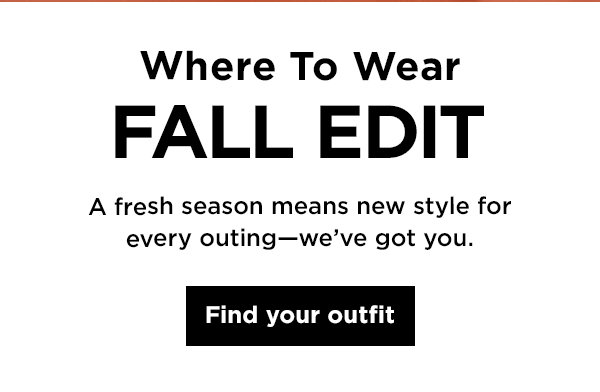 Where to wear
