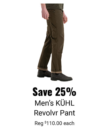 Save 25% Men's KUHL Revolvr Pant