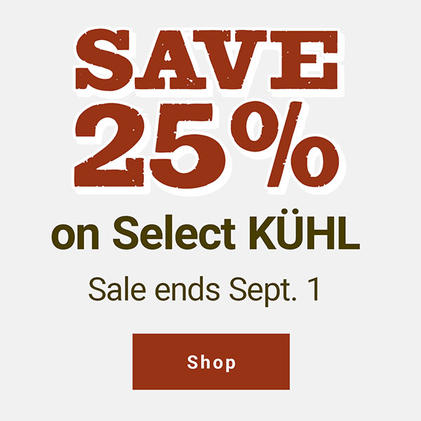 Save 25% on Select KUHL