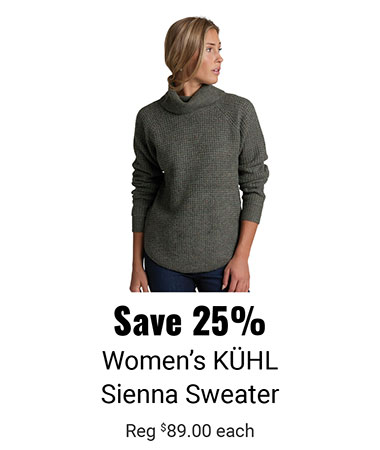 Save 25% Women's KUHL Sienna Sweater