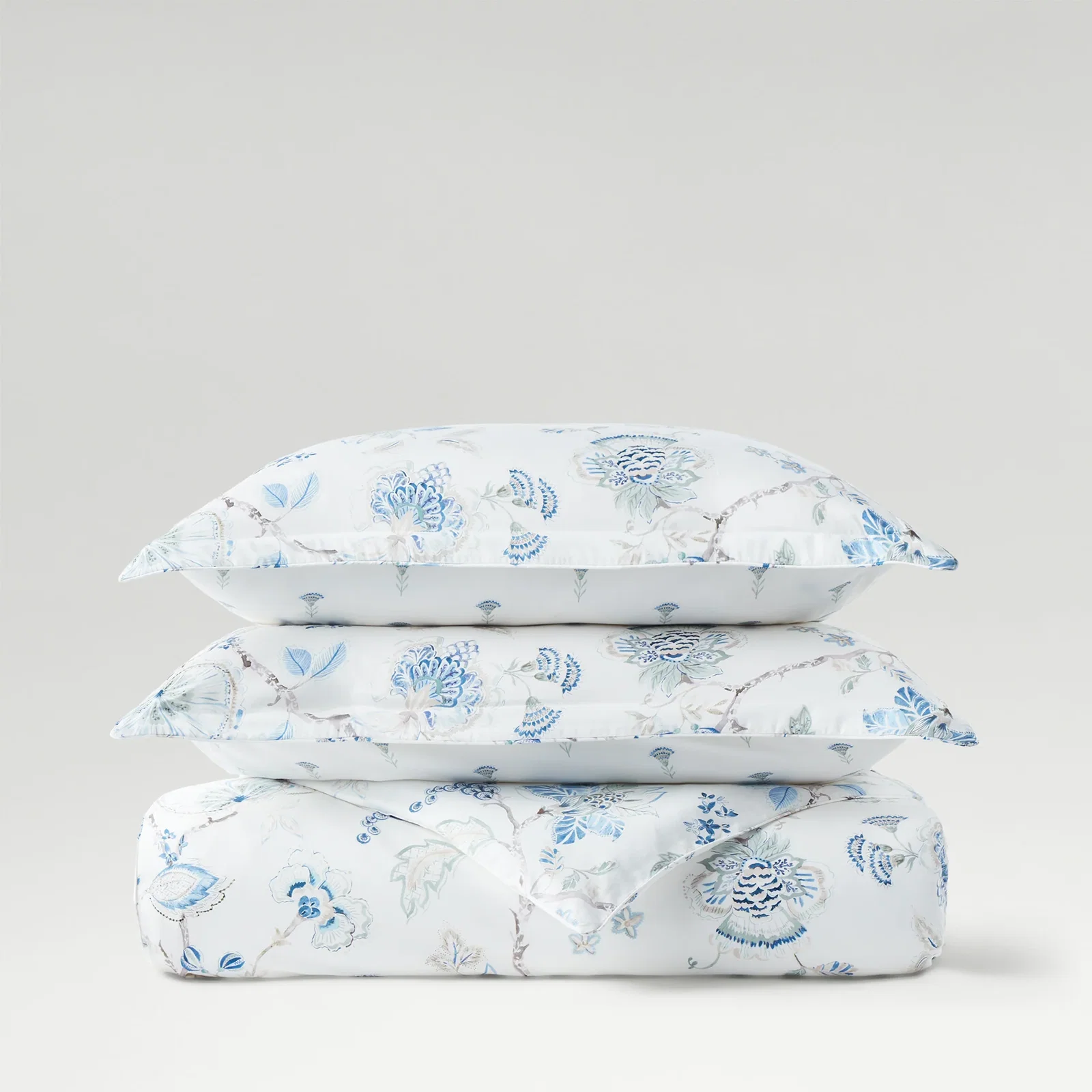 Image of Tropical Floral Duvet Cover Set
