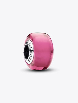 Pink Mini Murano Glass Charm