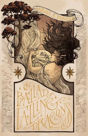 BOOK | The Ballad of Falling Dragons (Deluxe Limited Edition) (The Moonfall Series #2) (B&N Exclusive Edition) By Sarah A. Parker