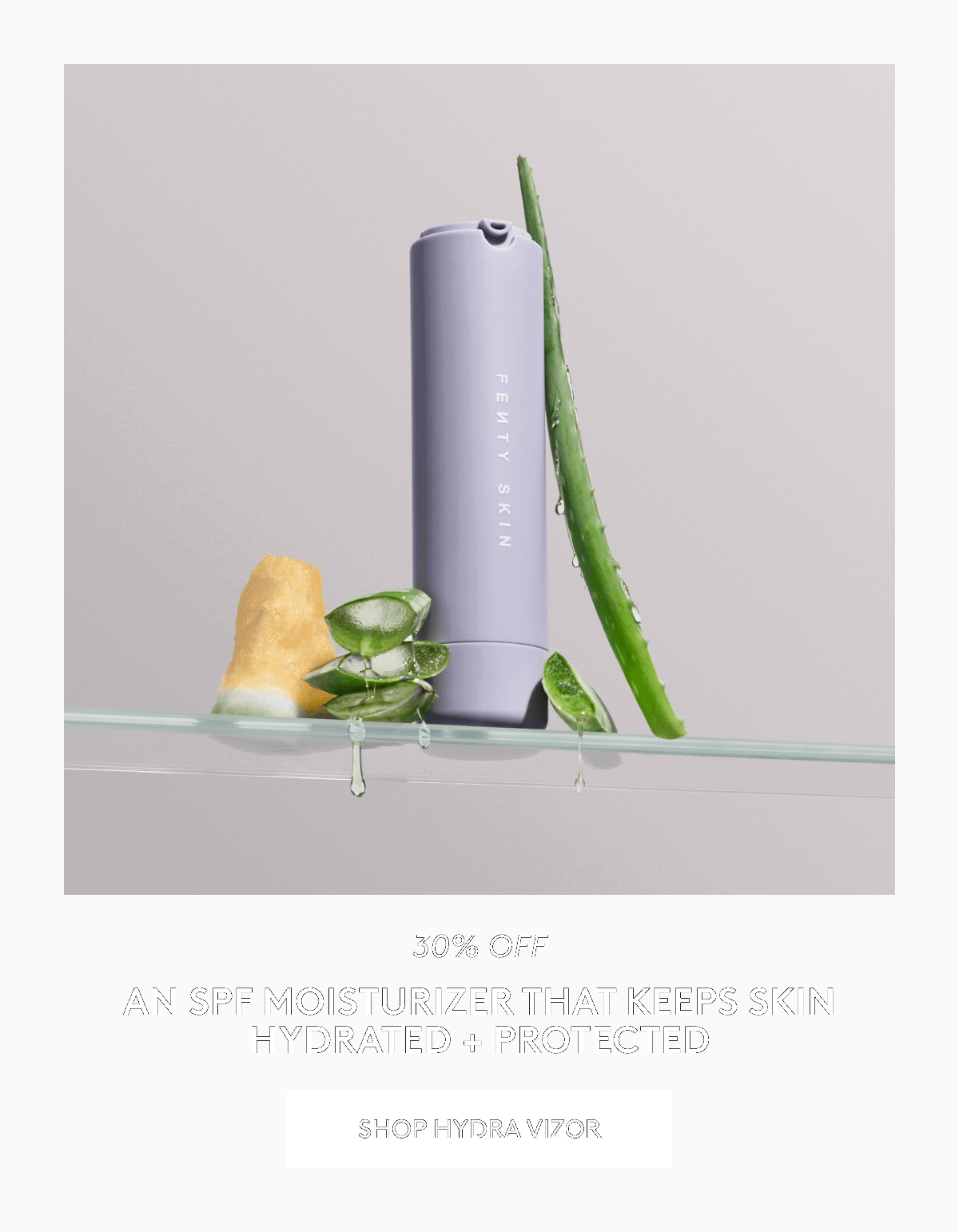 25% off. An SPF moisturizer that keep skin hydrated + protected. Shop Hydra Vizor.