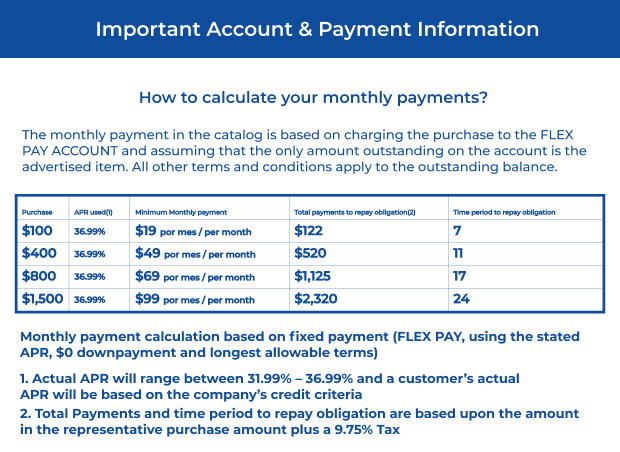 Payment Information