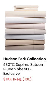 Hudson Park Collection Supima Sheets