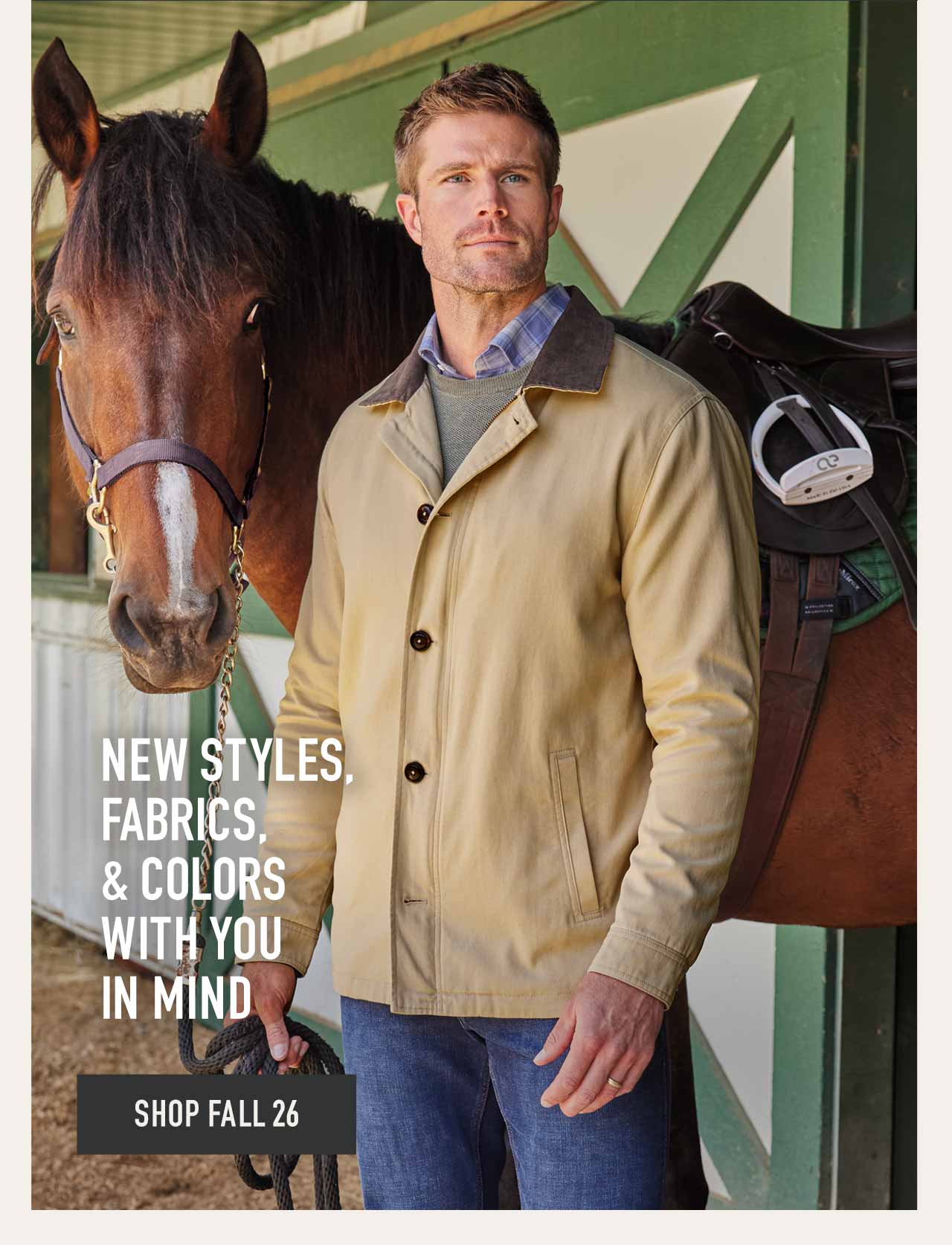 New fall arrivals in the Westport Golf Collection