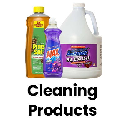Cleaning supplies.