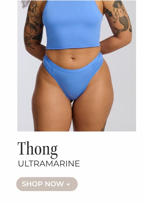SHOP THE THONG IN ULTRAMARINE