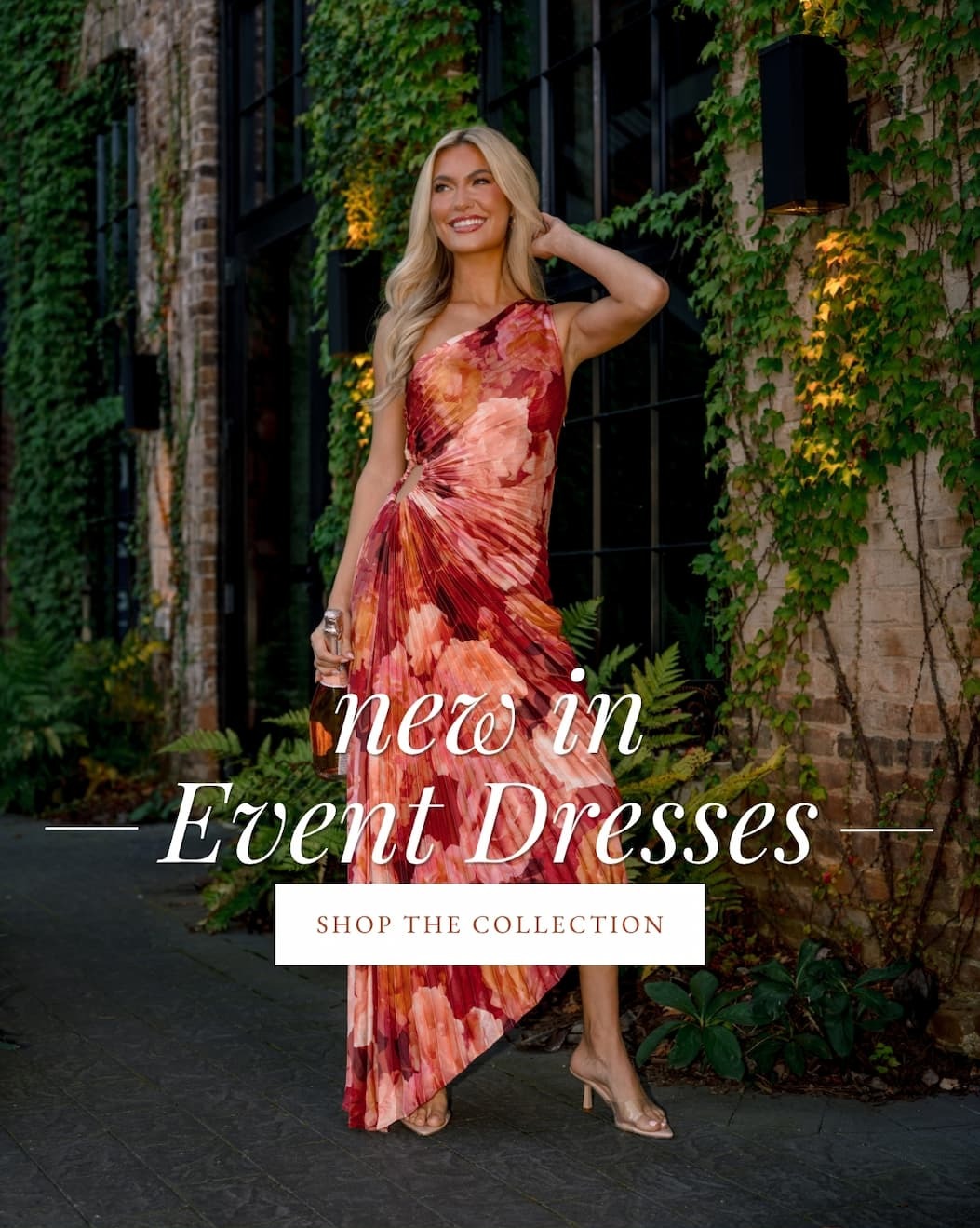 "New in event dresses. Shop the collection."