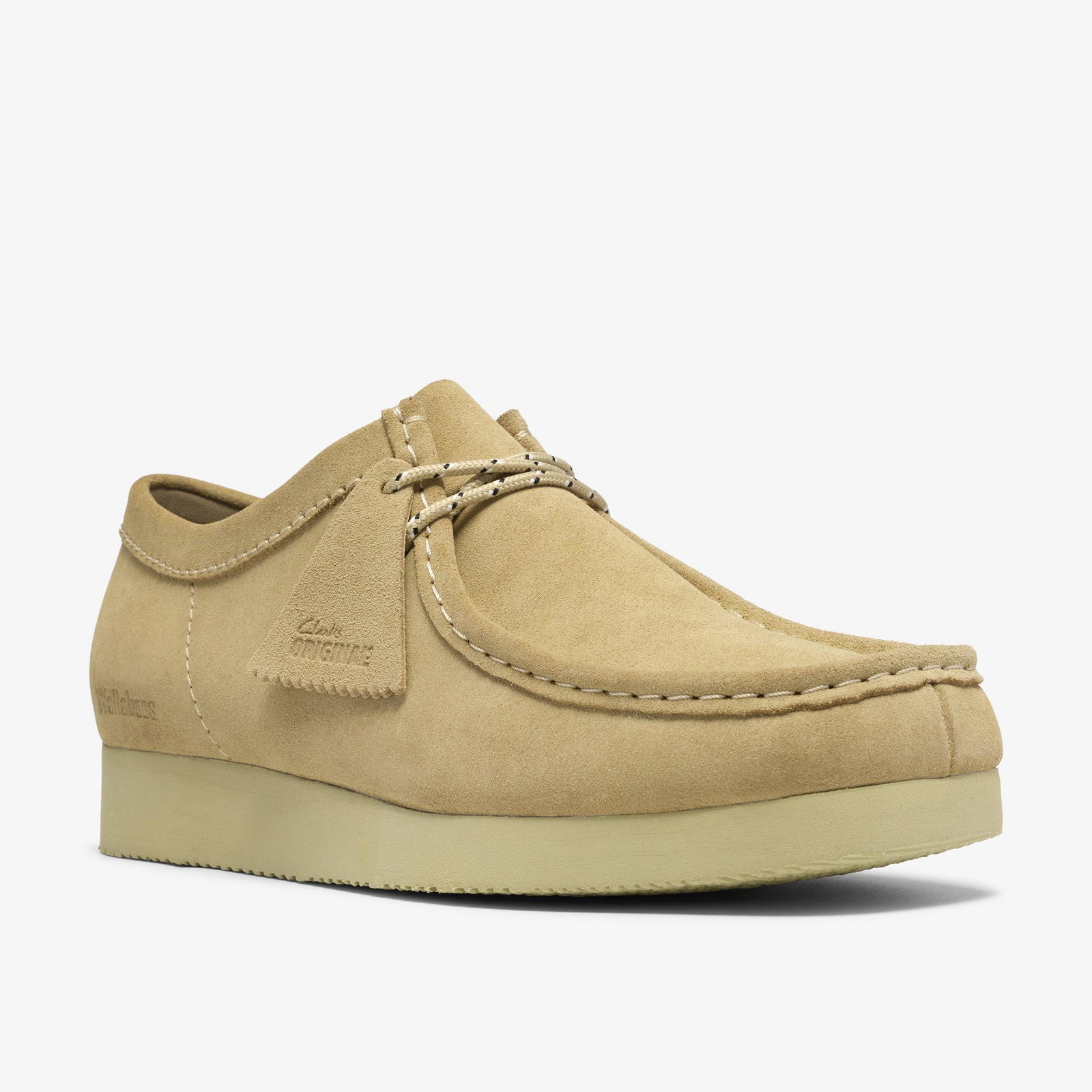 Shop Wallabee Lite Maple Suede