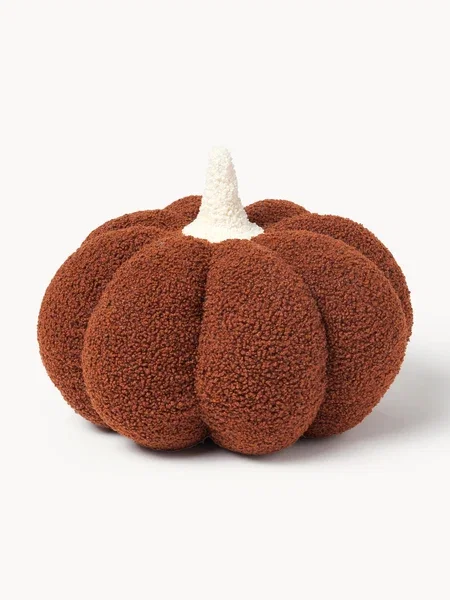 Cojín de borreguillo con forma de calabaza Aluma