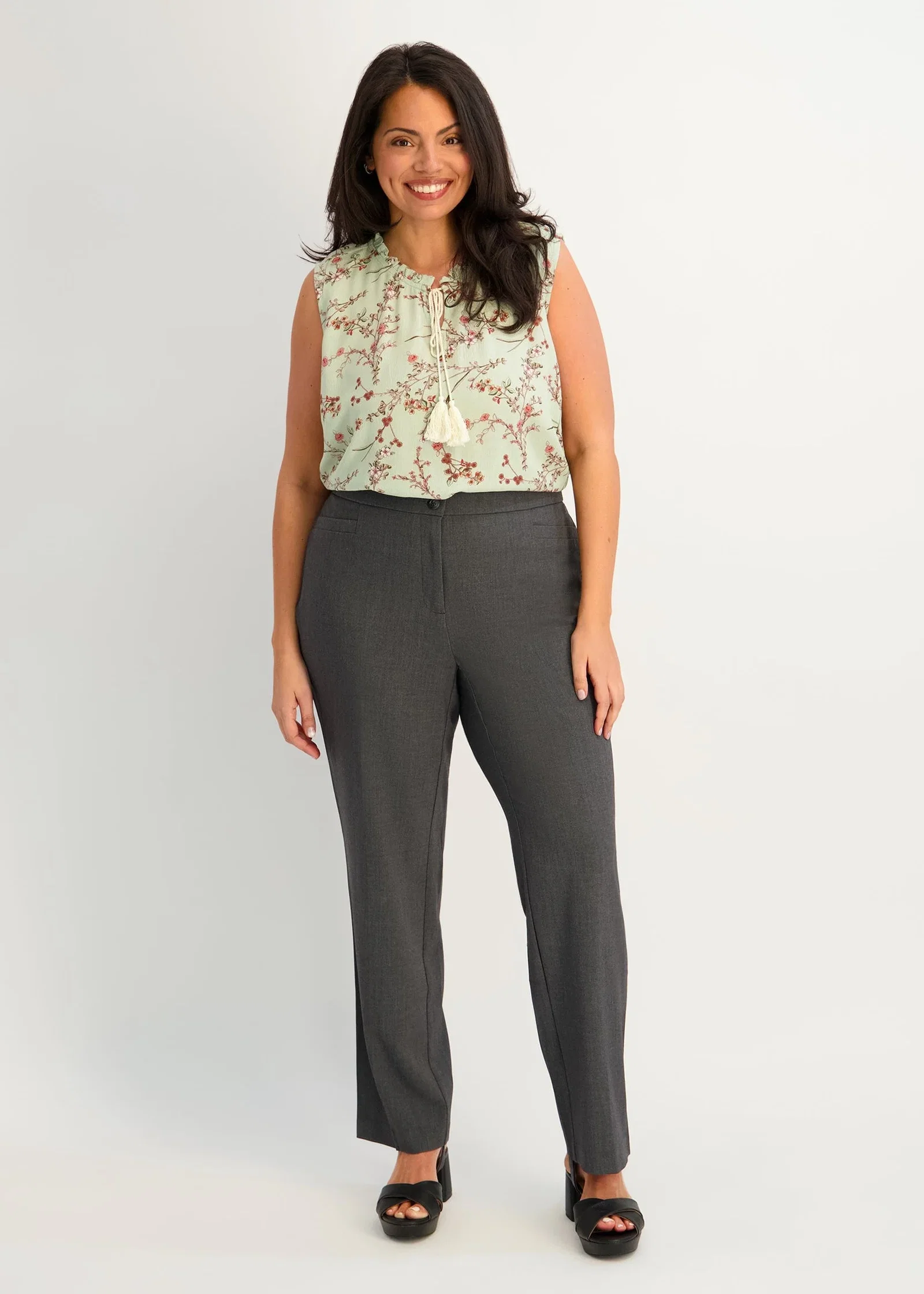 Image of Roz & Ali Secret Agent Tummy Control Trouser Leg, Plus
