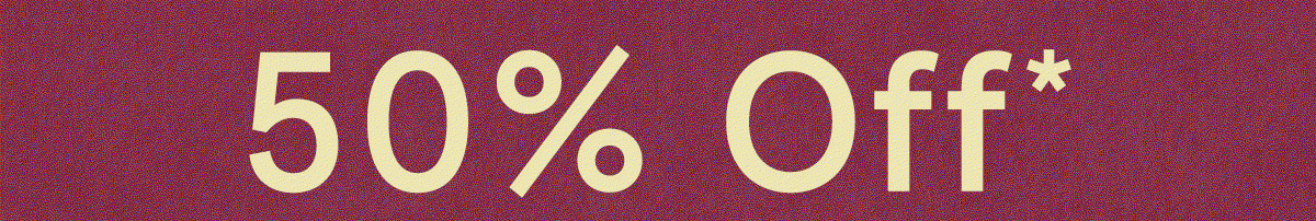 50 % off