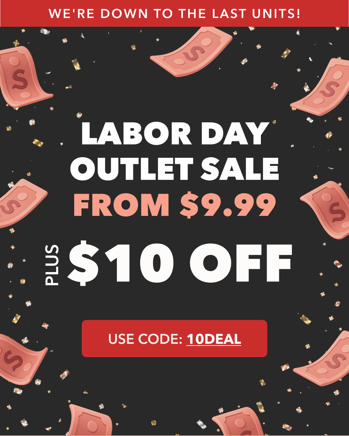 LABOR DAY OUTLET SALE