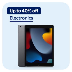 Up to 40% off - Electronics