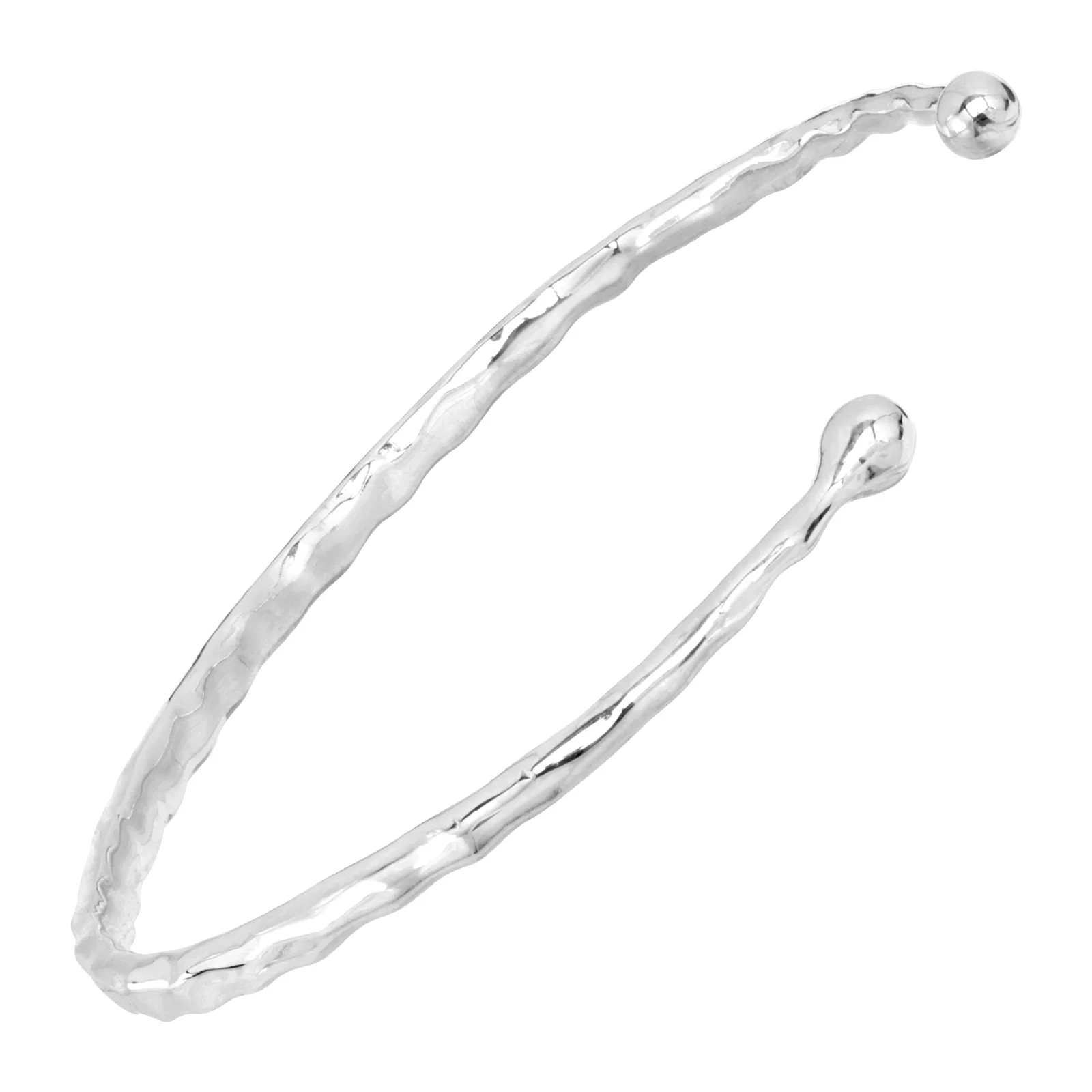 Tromsø It Goes Cuff Bracelet Cuff Bracelet, Silver, 6"