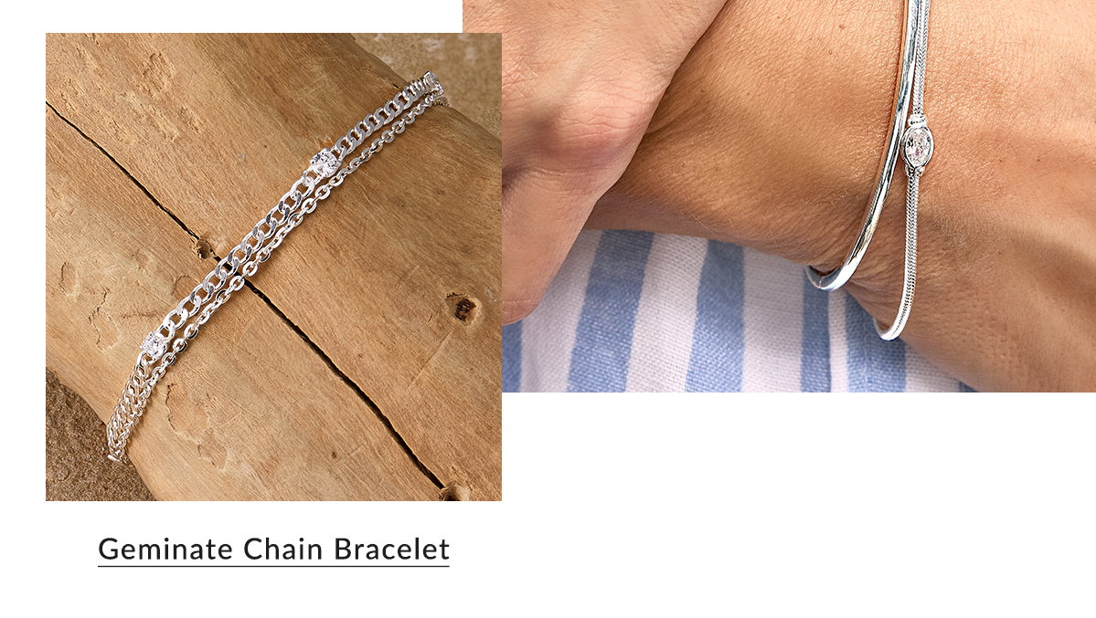 Geminate Chain Bracelet