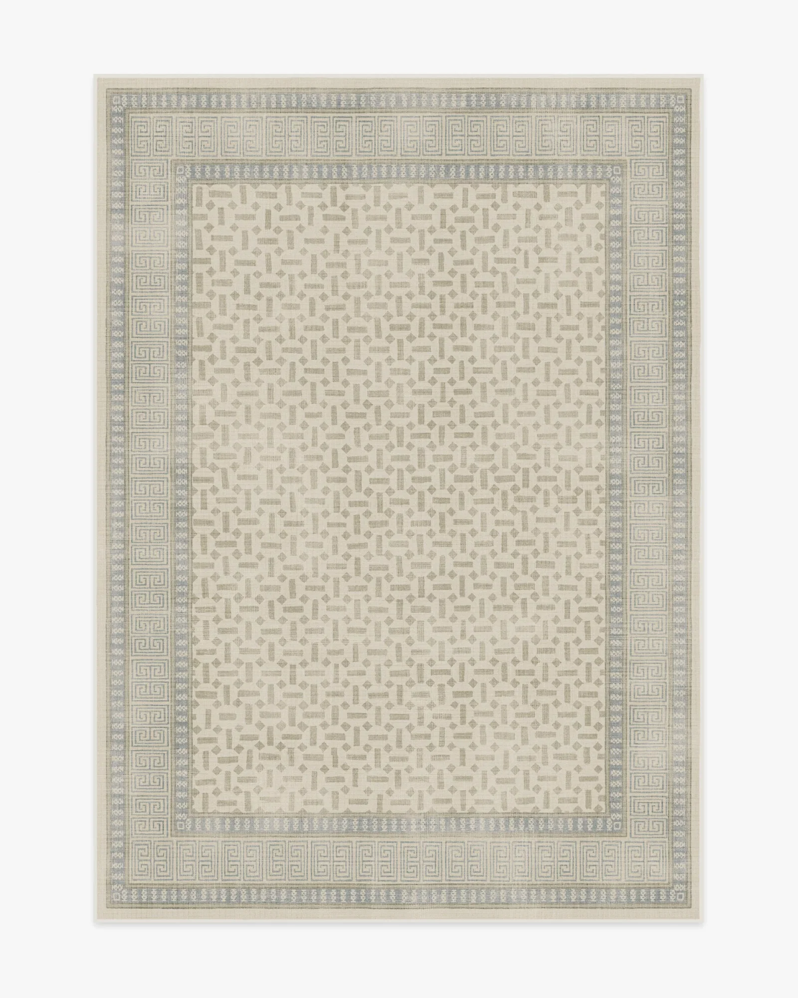 Image of Kairos Ivory & Blue Rug