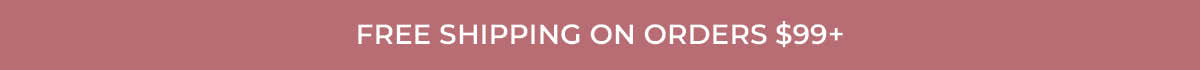 Text box with "Free Shipping on Orders $99+"