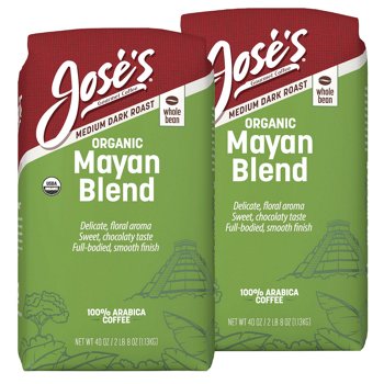 Jose's Whole Bean Coffees 2.5lb 2-pk