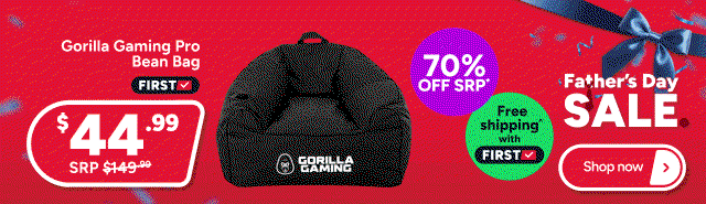 Gorilla Gaming Pro Bean Bag