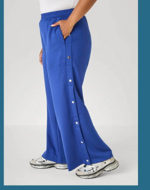 Tear Away Wide Leg Pants