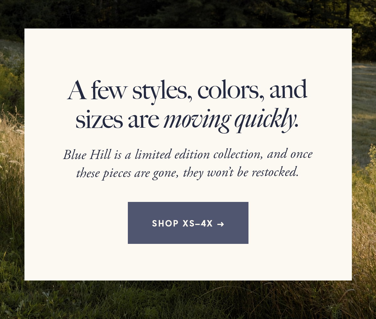SHOP XS–4X