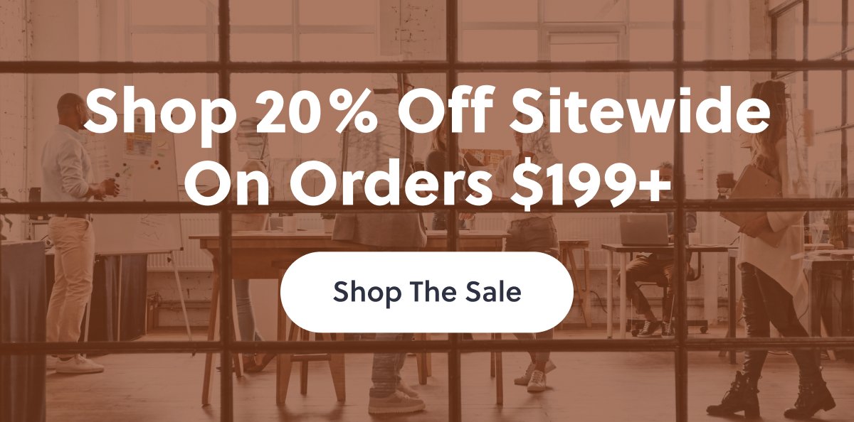 Shop 20% Off Sitewide On Orders $199+ Shop The Sale