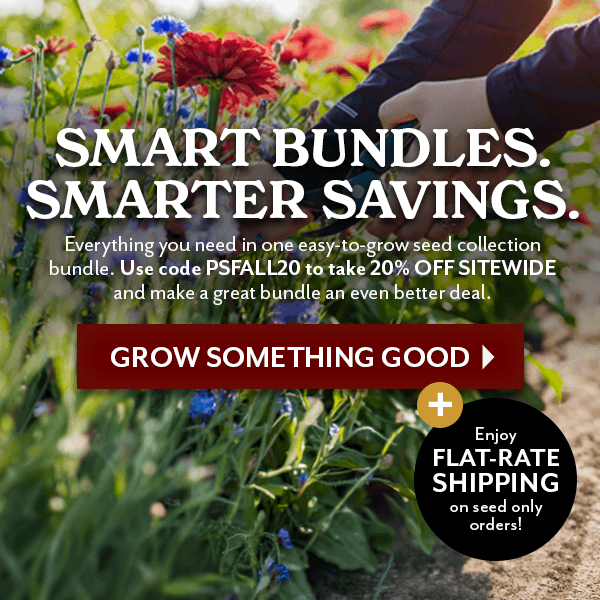 SMART BUNDLES, SMARTER SAVINGS - 20% OFF SITEWIDE with code PSFALL20