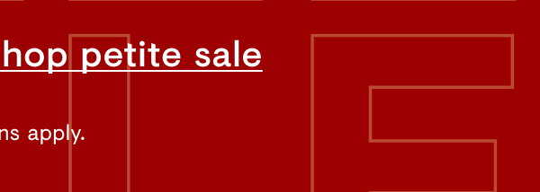Shop petite sale
