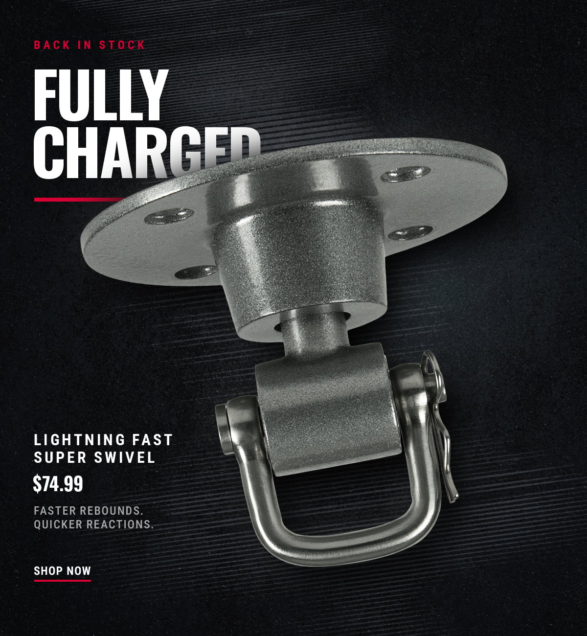 SHOP TITLE BOXING LIGHTNING FAST SUPER SWIVEL