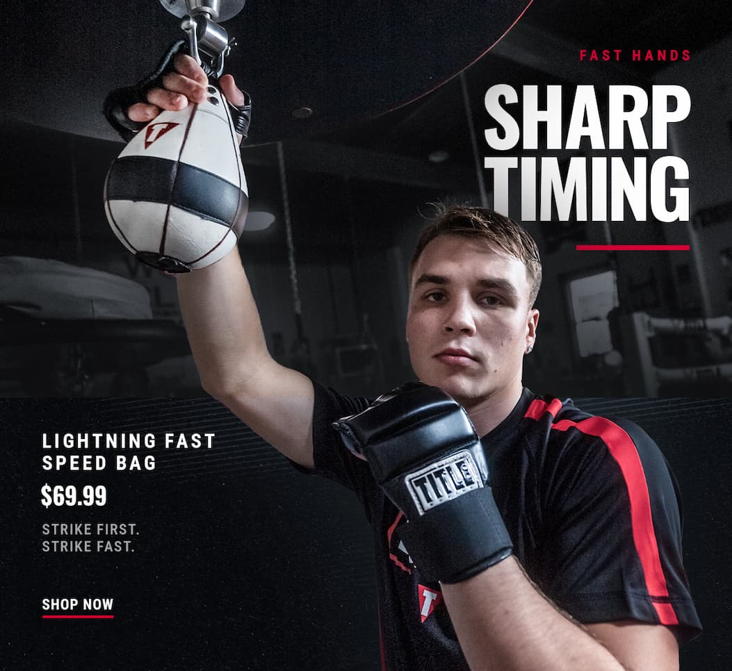 SHOP TITLE BOXING LIGHTNING FAST SPEED BAG