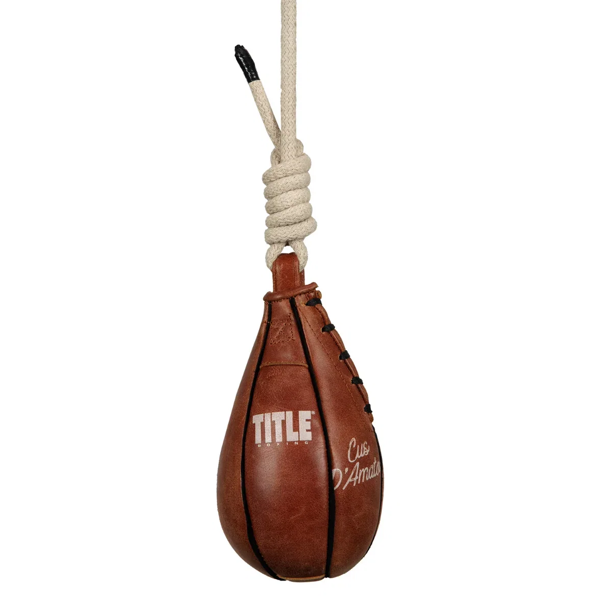 Image of TITLE BOXING CUS D'AMATO GENUINE LEATHER SLIPPING BAG