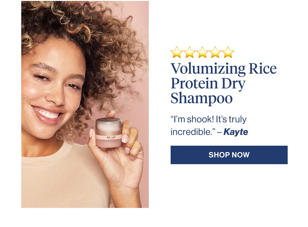 Volumizing Rice Protein Dry Shampoo