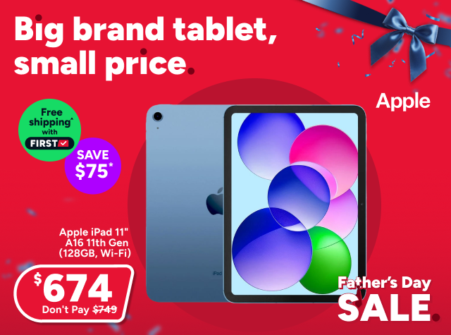Apple iPad 11" A16 11th Gen (128GB, Wi-Fi)
